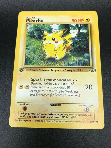 W Stamp Duelist Promo. . Pikachu 1st edition